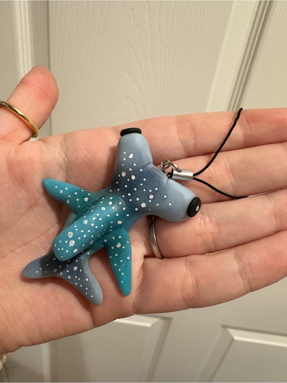 Blue Shark Keychain